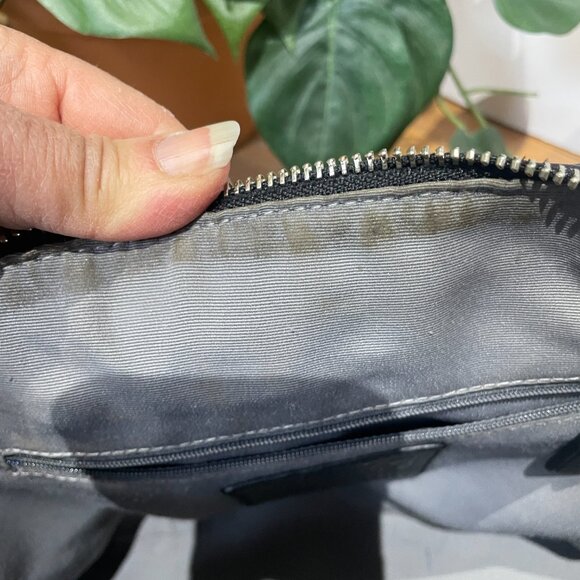 Coach Peyton Leather Black Cora Domed Satchel Model F25671. - Picture 14 of 16